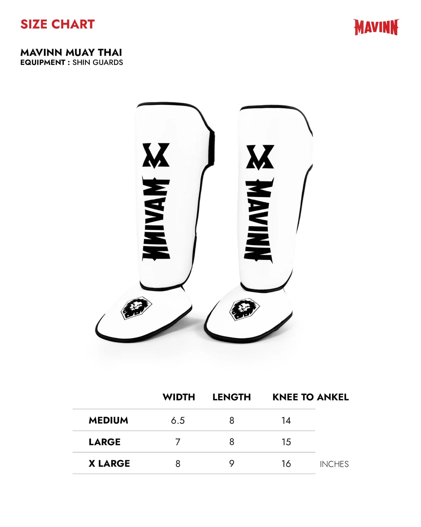 Mavinn Shin Guards - Original Tribute