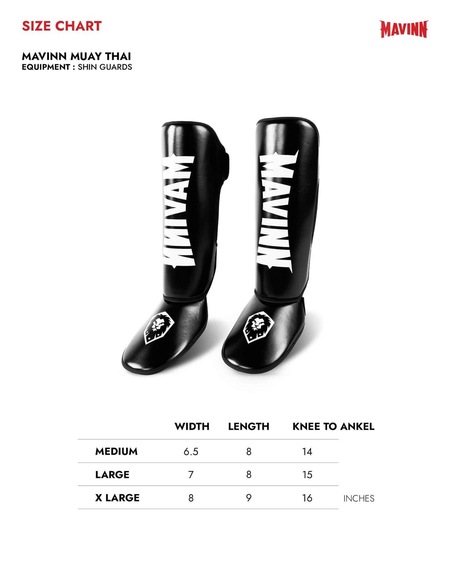 Mavinn Shin Guards - Original Tribute