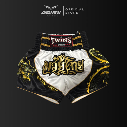 Twins Special Shorts TBS-Dragon 3 White Black