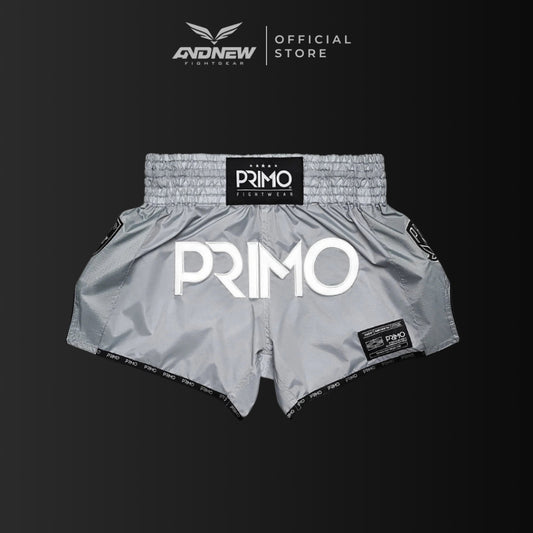 Primo Muay Thai Shorts - Super Nylon - Hammerhead Grey