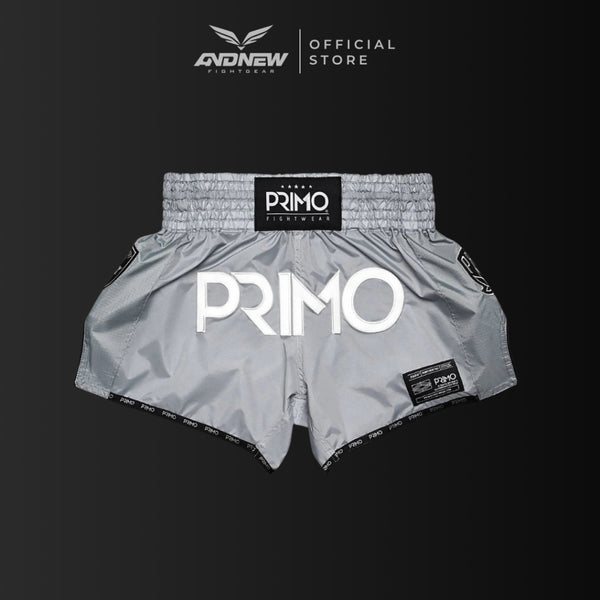 Primo Muay Thai Shorts - Super Nylon - Hammerhead Grey