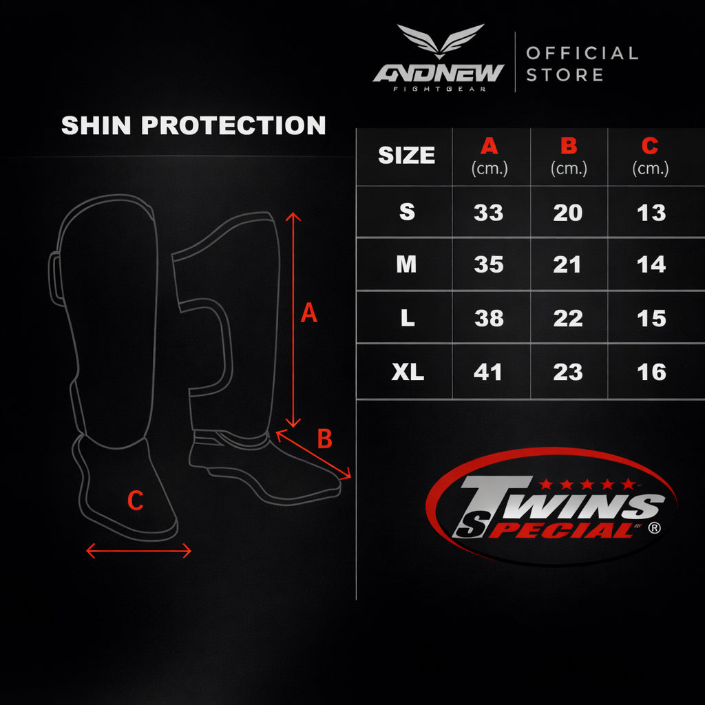 Twins Special SHIN GUARDS FSGL10-49 SILVER/BLACK