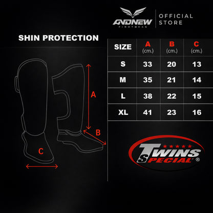 Twins Special SHIN GUARDS FSGL10-49 SILVER/BLACK