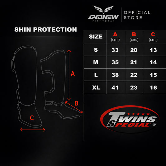Twins Special SHIN GUARDS FSGL10-49 SILVER/BLACK